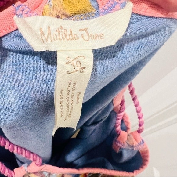 Matilda Jane Girls Twister Tank Adventure Begins in Size 10 Floral Print - Picture 5 of 13